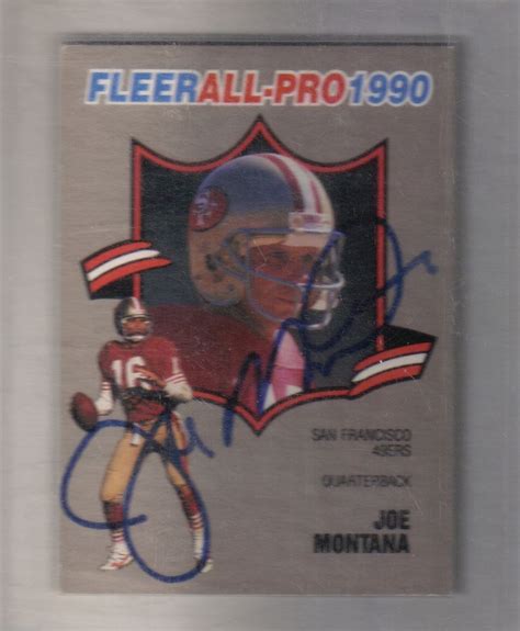 joe montana autograph | Joe montana, Baseball cards, Montana