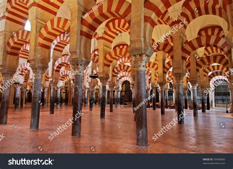 Great Mosque Mezquita Famous Interior Cordoba Stock Photo (Edit Now ...