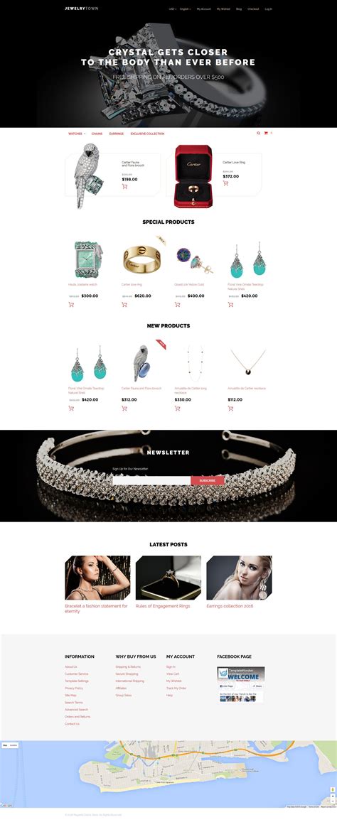 JewelryTown Magento Theme #58504 - TemplateMonster | Magento themes ...