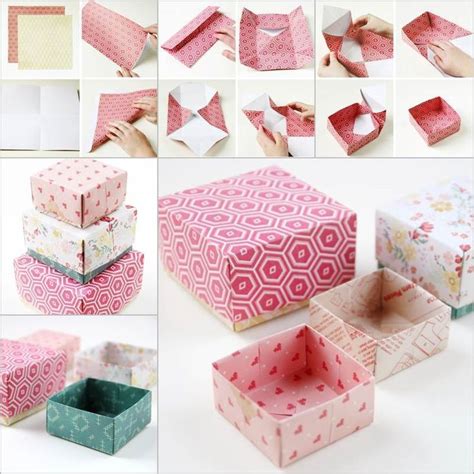 Gift Box Creative-Ideas-DIY-Cute-Origami-Gift-Box | Diy presentes ...