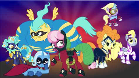 Lunaverse Power Ponies by punzil504 on DeviantArt