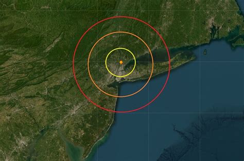 Hundreds Report Shaking as Earthquake Strikes New York Near New York ...