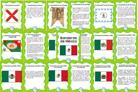 Historia De Las Banderas De México | Material Educativo