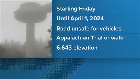 Clingmans Dome Road to close for the winter | wbir.com