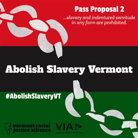 Abolishing Slavery and Economic Impact of Systemic Racism - Vermont ...