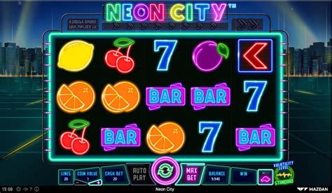 Neon City Slot in 2020 | Best casino, Neon, Coin values