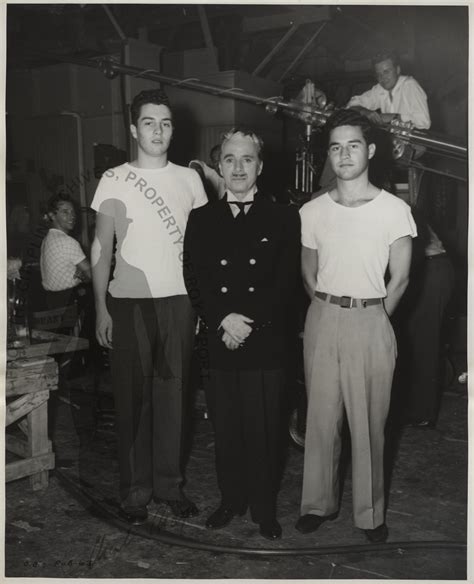 Search | Search | [Charles Chaplin with his sons Charles and Sydney on ...