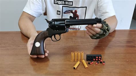 Colt M1873 Revolver Soft Bullet Toy Gun Unboxing 2022 Colt, 54% OFF