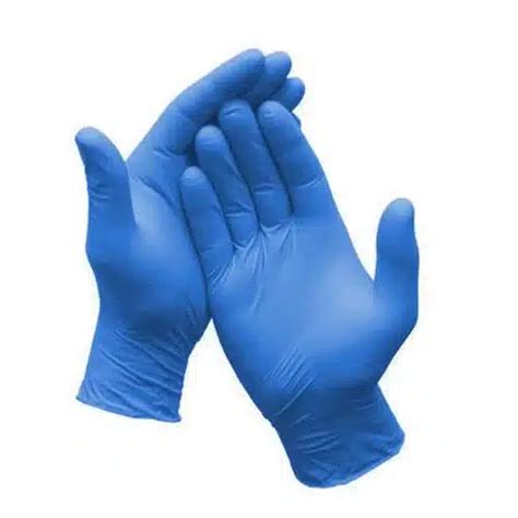 Gloves Nitrile -Single Pair - Medium (blue) - The EDC Solution