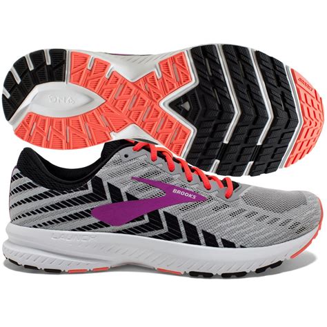 | Brooks Launch 6 Women’s Grey/Black/PurpleWorld Footbag