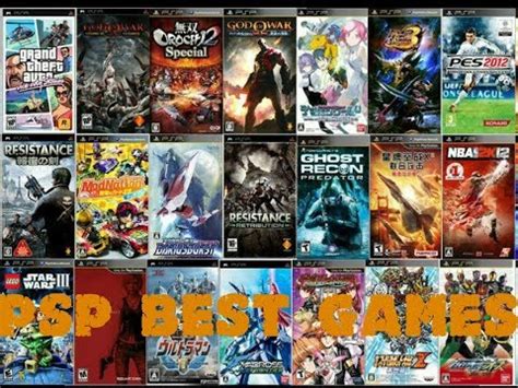 All best PSP Games action adventure fighting iso for androind Gdm - YouTube