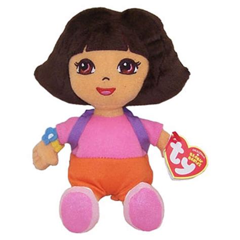 TY Beanie Baby - DORA the Explorer (Plush Hair) (8 inch): BBToyStore ...