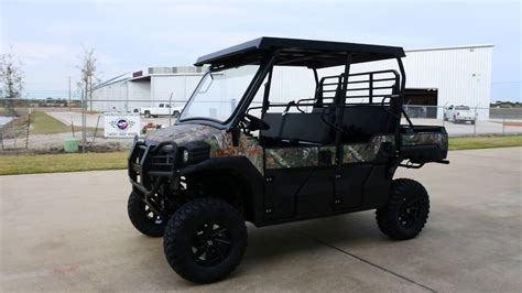 $18,699: 2018 Kawasaki Mule Pro FXT EPS Camo with Top, Windshield, Lift ...