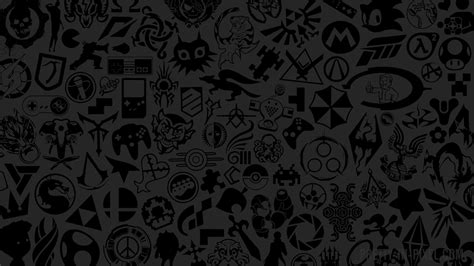 Elegant Black and White Video Game Wallpaper | Gaming wallpapers ...