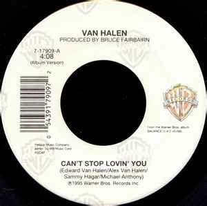 Van Halen – Can't Stop Loving You / Crossing Over (1995, Vinyl) - Discogs