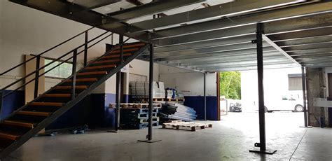 Mezzanine Floor – E3D Steel Design Ltd.