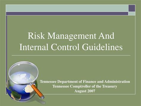 PPT - Risk Management And Internal Control Guidelines PowerPoint ...