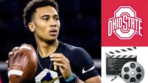 CJ Stroud QB 2020 5 STAR OHIO STATE COMMIT || Highlights and film study ...