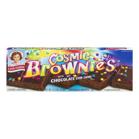 Little Debbie Cosmic Brownies 6CT 13.1oz Box | Garden Grocer