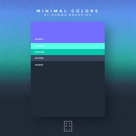 Minimalist Color Palettes are back on Behance | Brand color palette ...