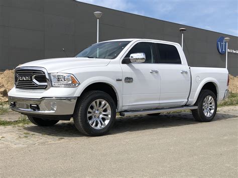 2018 Dodge RAM 1500 Longhorn Bright White [PW7] Filigree Canyon Brown ...