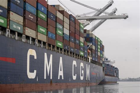 CMA CGM Nears Deal for New York, New Jersey Container Terminals - Bloomberg