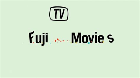 Fuji TV Movies (2019) - YouTube