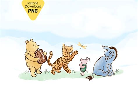 Classic Winnie The Pooh Clipart