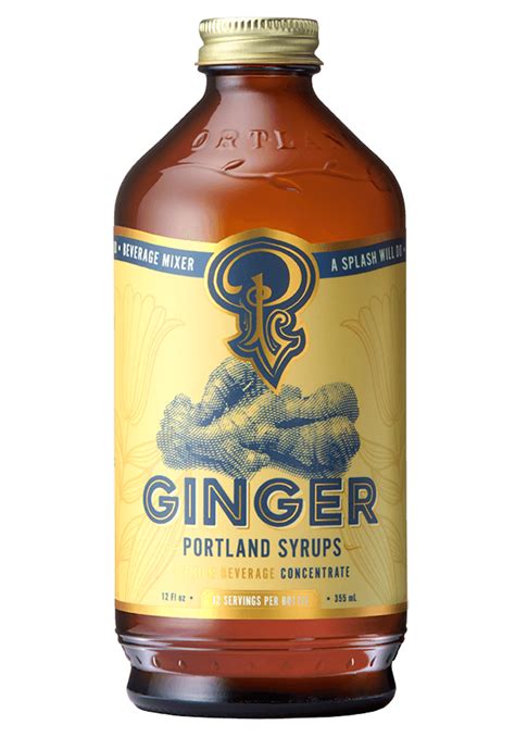 Authentic Ginger Syrup for beverages