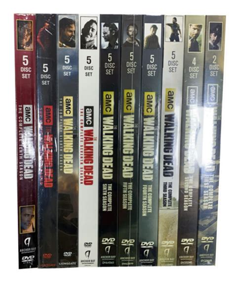 The Walking Dead Series Seasons 1-10 DVD Box Set 46 Disc Free Shipping