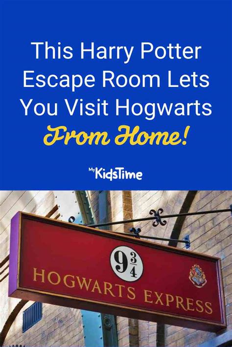 This Harry Potter Escape Room Lets You Visit Hogwarts From Home!