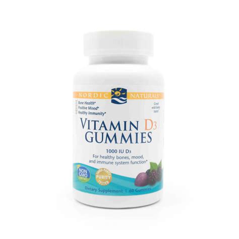 Nordic Naturals Vitamin D3 Gummies | The Healthy Place