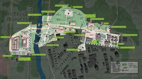 Escape From Tarkov Customs Loot Map Maps Location Catalog Online ...