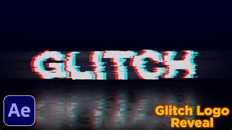 Glitch Logo Animation Tutorial in After Effects | RGB Glitch Effect ...