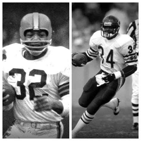 Jim Brown vs Walter Payton Stats