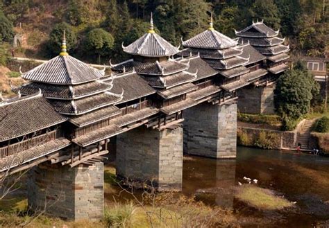 Chengyang Wind and Rain Bridge (Sanjiang County, China) | Urban design ...