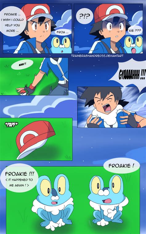 Ash's Froakie Transformation by TrainerAshandRed35 on DeviantArt