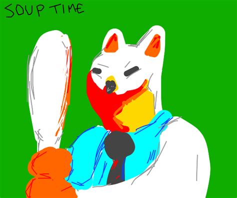 Soup time Cat meme - Drawception