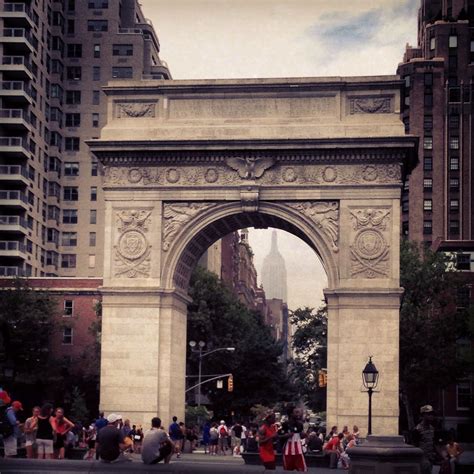 The arch in Washington square park! | Washington square park, Scenery ...