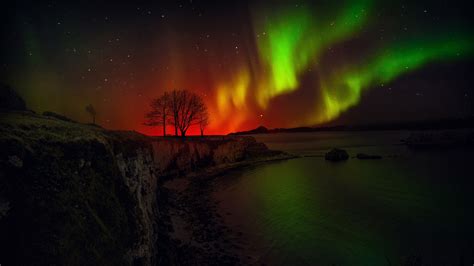 3840x2160 aurora borealis 4k wallpaper for pc free | Landscape ...