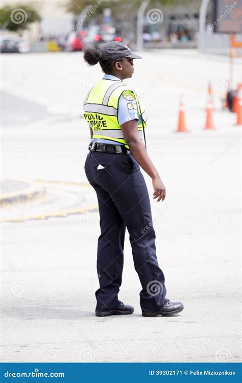 Miami Dade Police Officer In Uniform Editorial Photo | CartoonDealer ...