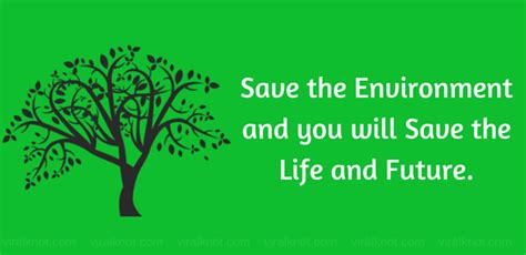 Best Slogans on Save Environment