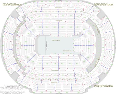 Dallas American Airlines Center seating chart - Disney on Ice - 'Find ...