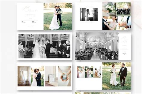 Wedding Album Template PSD | Wedding album templates, Wedding album ...