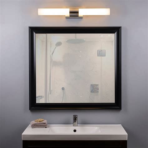 Qiilu Front Mirror Wall Lamp,Bathroom Front Mirror Light,14W Modern ...