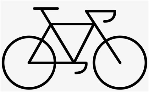 Bike Bicycle Ride - Bike Simple Drawing Transparent PNG - 980x561 ...