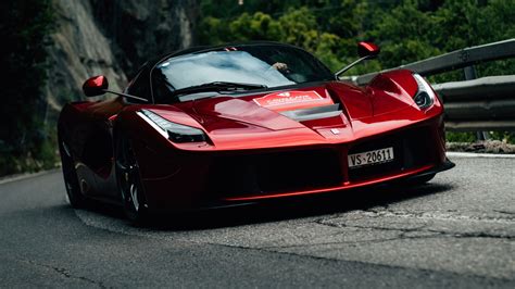 Download wallpaper 1920x1080 ferrari laferrari aperta, red, sports car ...