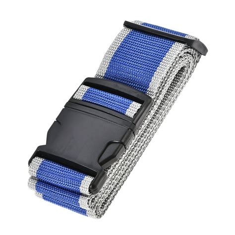 Luggage Strap Suitcase Belt with Buckle Label, 2Mx5cm Adjustable PP ...