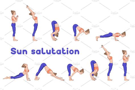 Sun salutation variations