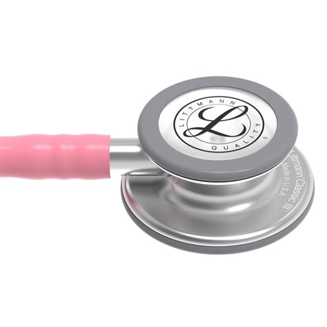 Littmann Classic III Stethoscope, Pearl Pink, 5633 - Stethoscope.com